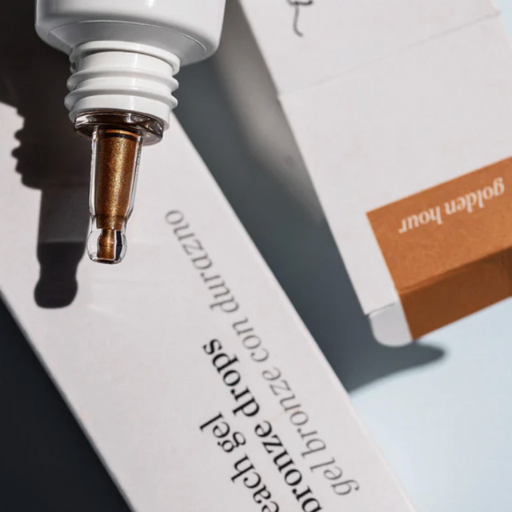 Gel bronze con durazno