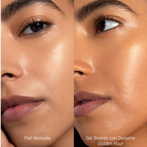 Gel bronze con durazno