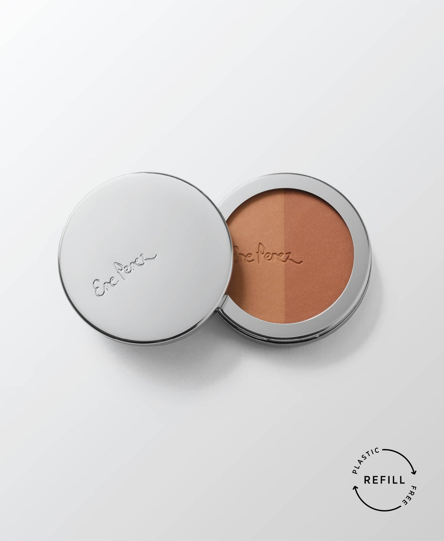 envase de aluminio sostenible de blush ere perez tono roma con fondo blanco disponible en blumma