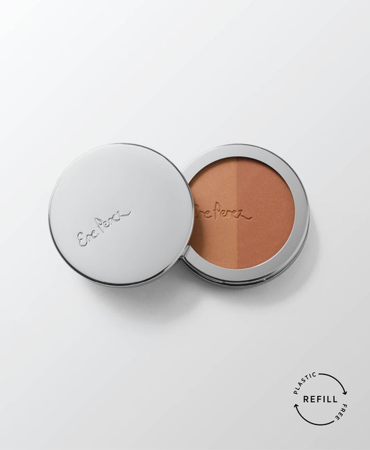 envase de aluminio sostenible de blush ere perez tono roma con fondo blanco disponible en blumma
