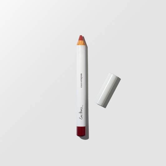 imagen frontal sobre fondo blanco de lapiz crayon de madera de ere perez disponible en blumma