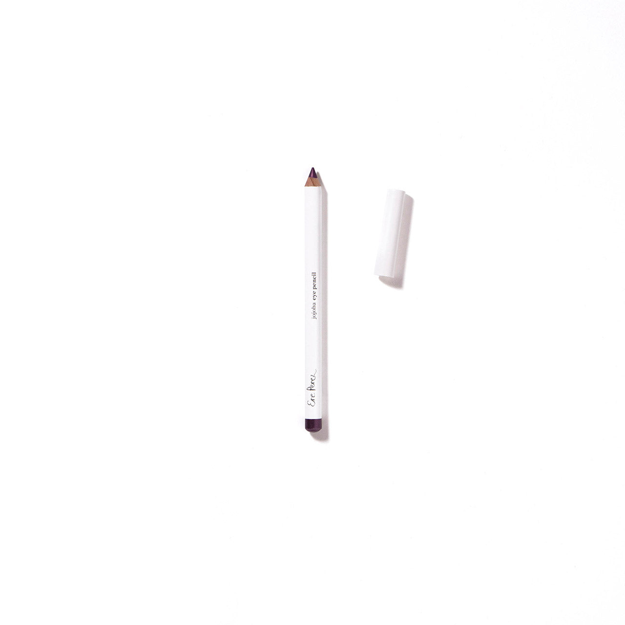vista frontal lapiz delineador de ojos tono agate con jojoba ere perez con fondo blanco