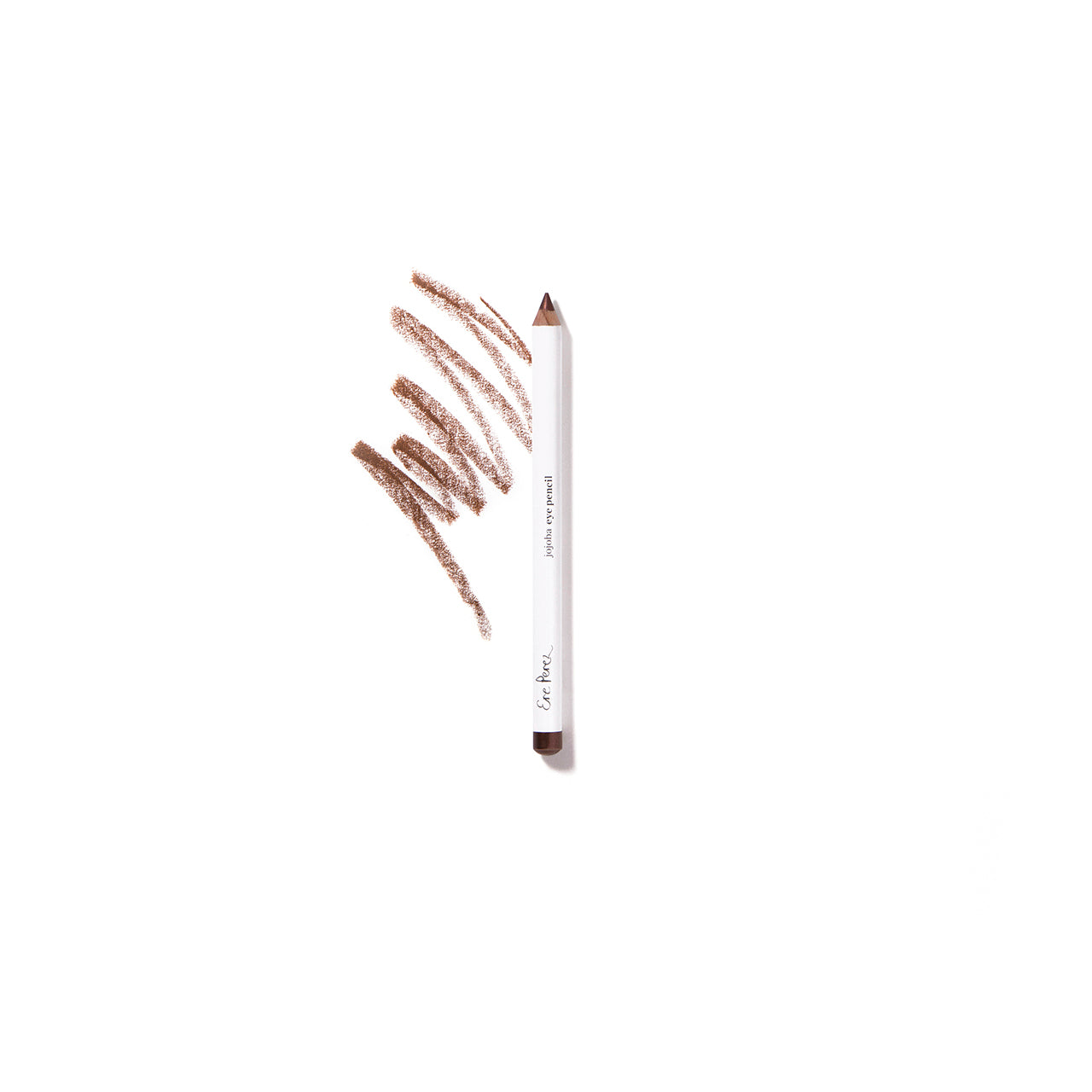 vista frontal lapiz delineador de ojos tono bronze con jojoba ere perez con fondo blanco