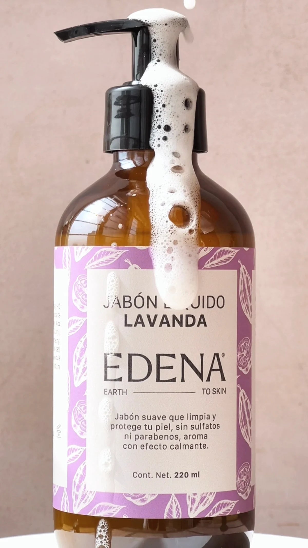 Jabón líquido corporal de lavanda