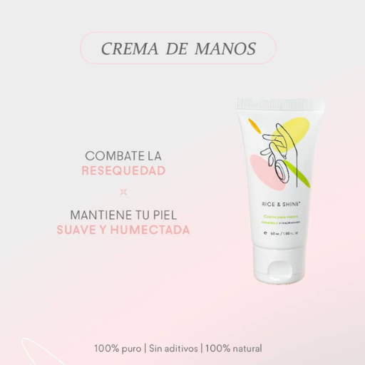 infografia de los beneficios de la crema de manos disponible en blumma