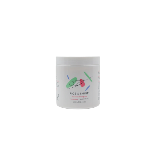 tarro de plastico blanco rice and shine disponible en Blumma