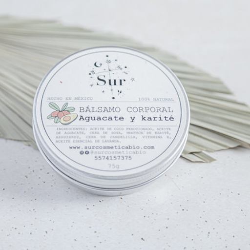 Balsamo corporal aguacate-karite