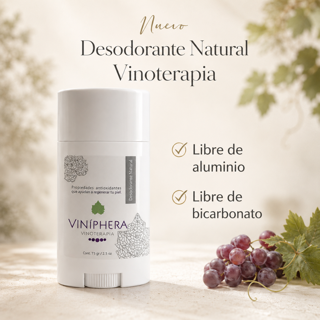 Desodorante VINOTERAPIA SIN BICARBONATO DE SODIO